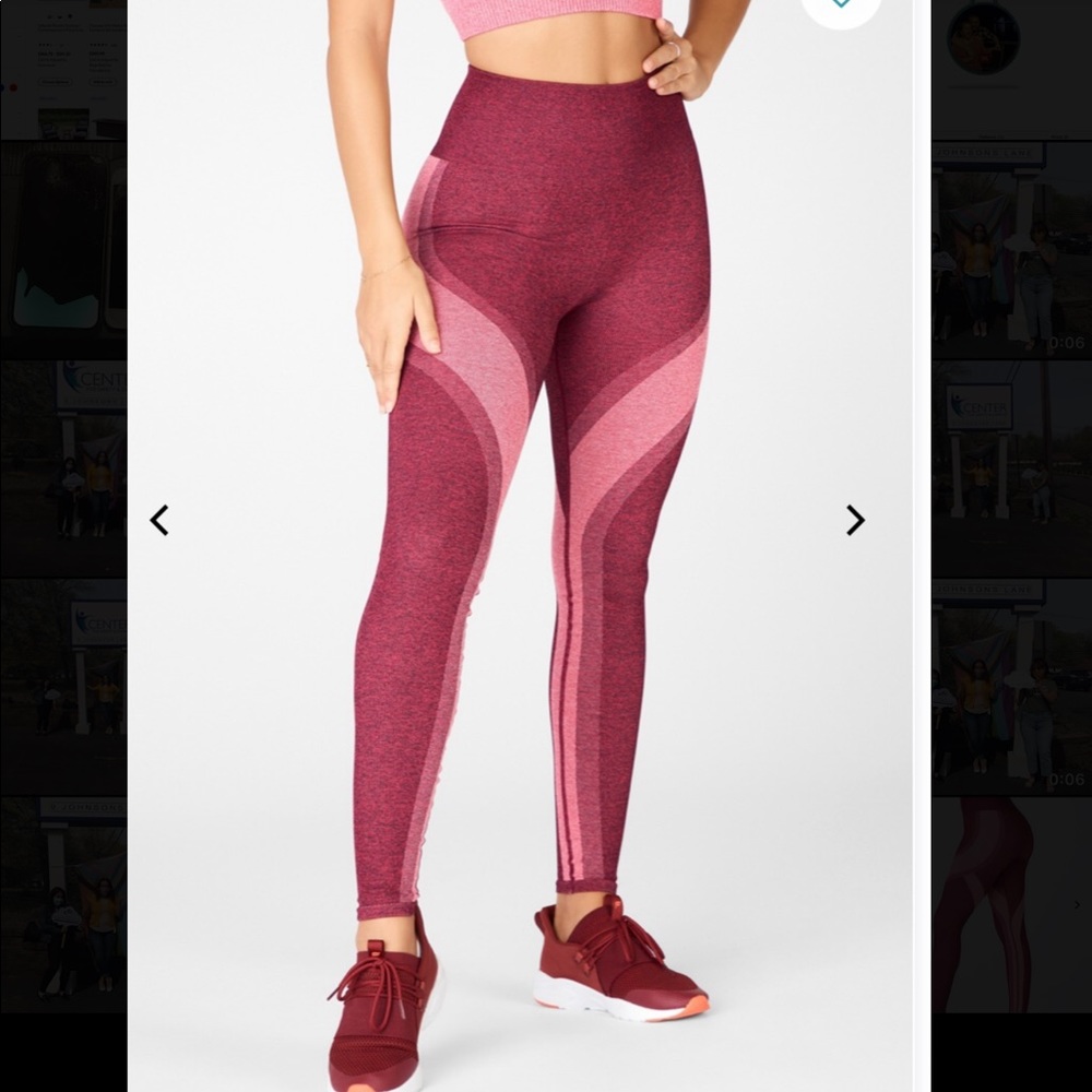 Seamless workout leggings